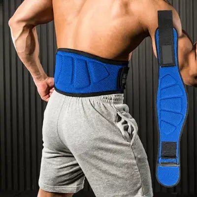 Ceinture pour la musculation - FitnessWaistBelts™ - Bleu - Boost ta Forme