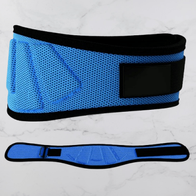 Ceinture pour la musculation - FitnessWaistBelts™ - Bleu - Boost ta Forme