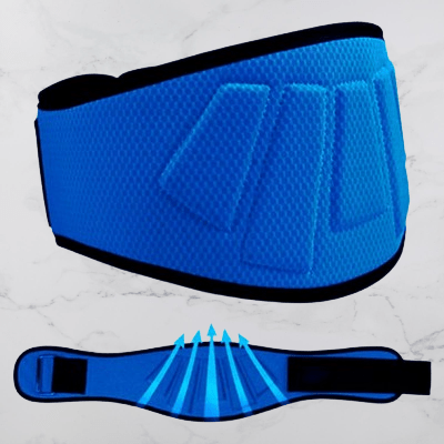 Ceinture pour la musculation - FitnessWaistBelts™ - Bleu - Boost ta Forme