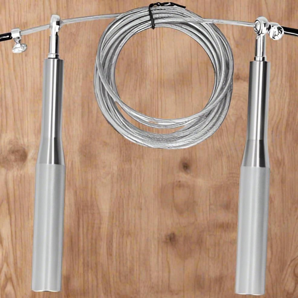 Corde à Sauter - JumpRopeCrossfit™ - Argent - Boost ta Forme