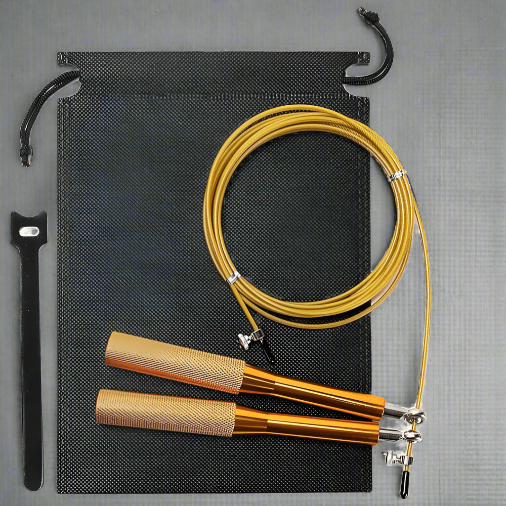 Corde à Sauter - JumpRopeCrossfit™ - Or - Boost ta Forme