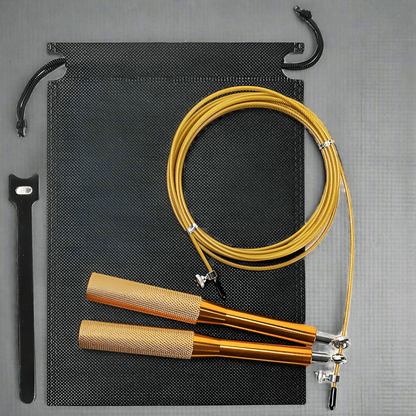 Corde à Sauter - JumpRopeCrossfit™ - Or - Boost ta Forme