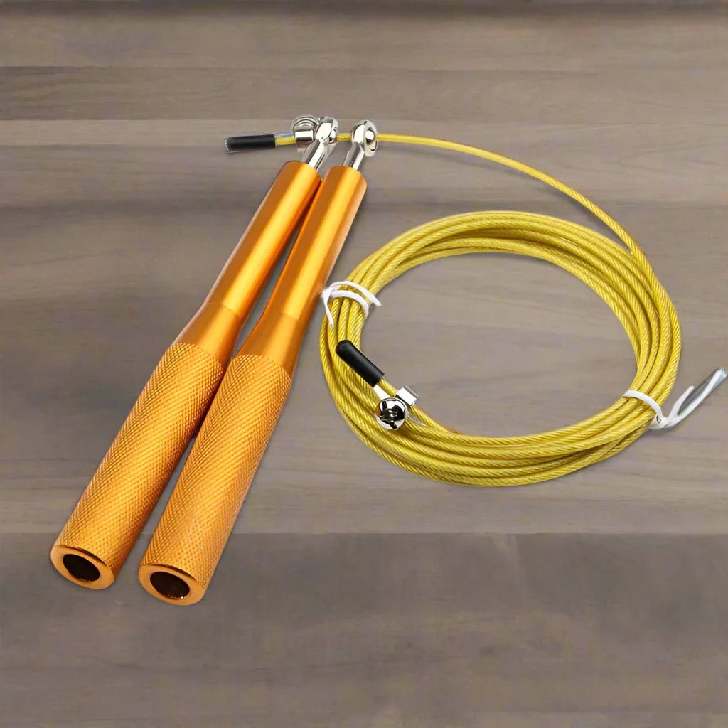Corde à Sauter - JumpRopeCrossfit™ - Or - Boost ta Forme