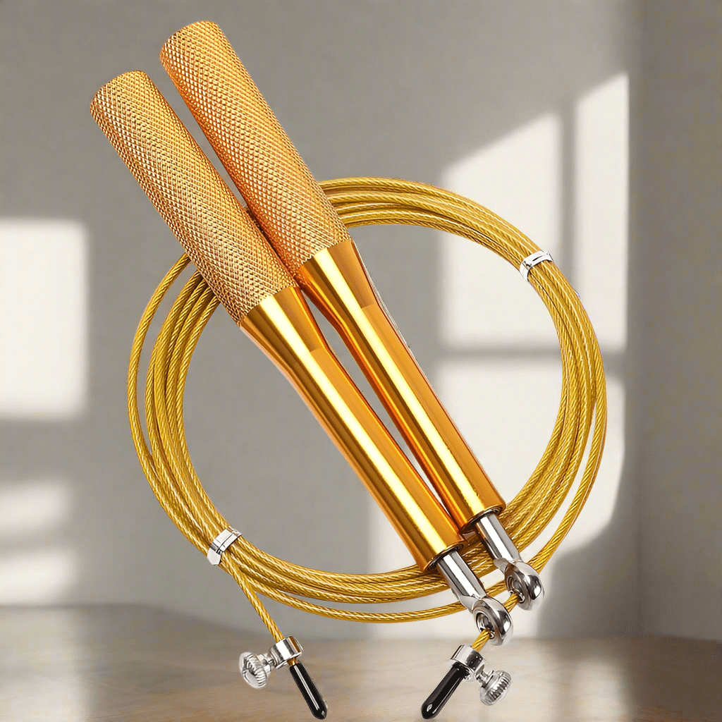 Corde à Sauter - JumpRopeCrossfit™ - Or - Boost ta Forme