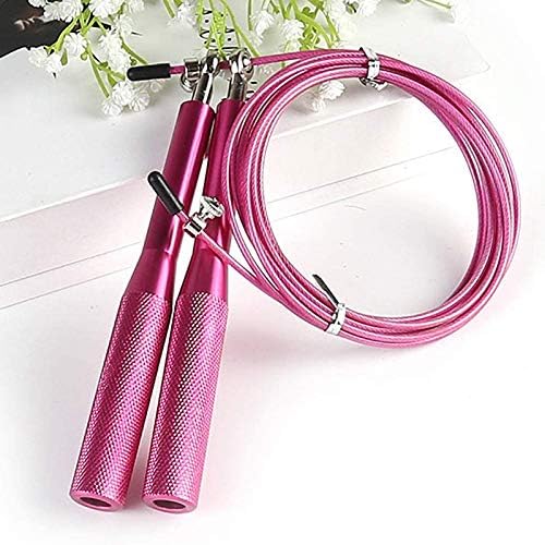 Corde à Sauter - JumpRopeCrossfit™ - Rose - Boost ta Forme