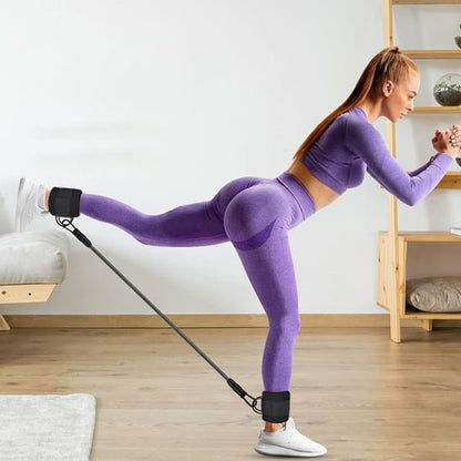 Élastique de Musculation Haute Résistance femme exercice etirement jambes