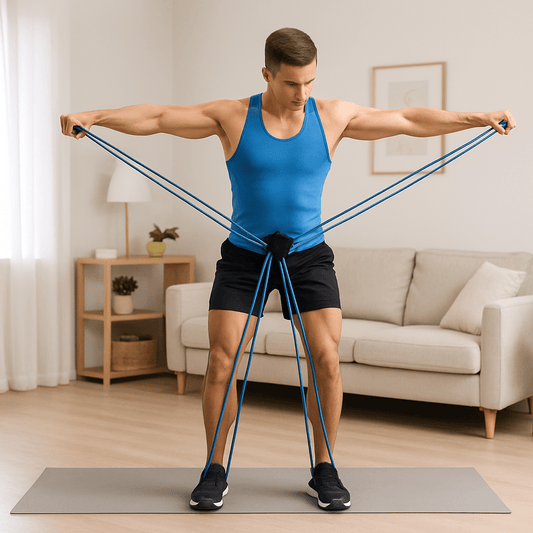 Elastique musculation - HomeStretch™ - croisé - Boost ta Forme