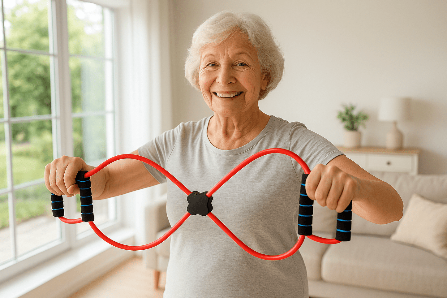 elastique_musculation_femme_65 ans_ exercice_bras